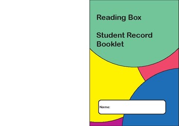 Preview of Reading Box - Yellow, Blue, Green and Red Work Booklet for Students
