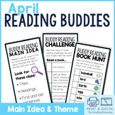 Reading Buddies Activities Main Idea and Theme Reading Str