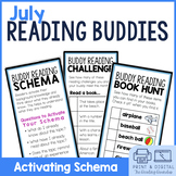 Reading Buddies Activities Summer Literacy Buddy Reading R