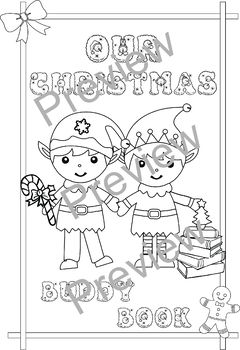 Preview of Reading Buddies Christmas Activity Booklet