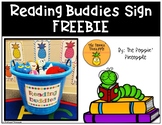 Reading Buddies Sign FREEBIE