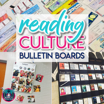 Preview of Reading Bulletin Board Kits and Student Activities for Middle and High School