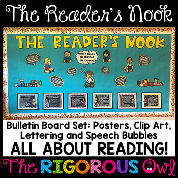 Preview of Reading Bulletin Board The Reader's Nook