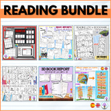 Reading Bundle- Bookmarks, book reports, Bookflix English 