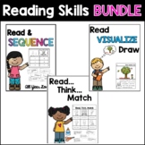 Reading Skills Printable BUNDLE: Visualize, Infer, and Sequence