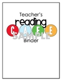 Reading CAFE matching binder cover and wall headers