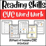 Reading Skills: CVC Word Bundle