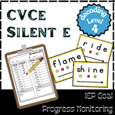 Reading CVCe or Silent E Words Progress Monitoring Assessm