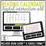 Reading Calendars Digital Activity
