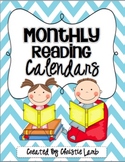 Reading Calendars {Monthly Blank Calendars}