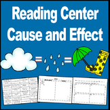 Cause and Effect Center Activity (Sorting Cards)