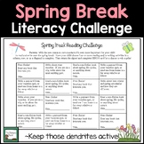 Reading Challenge- April/Spring K-5