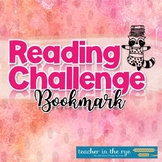 Reading Challenge Bookmark SSR Independent Reading Goals