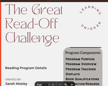 Preview of Reading Challenge Bundle