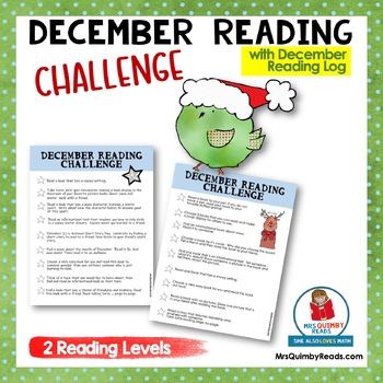 Preview of Reading Challenge | December | 2nd Grade ELA  | 3rd Grade ELA