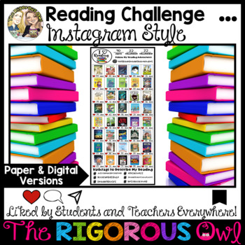 Preview of Reading Challenge - Instagram Style