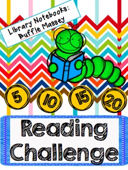 Preview of Reading Challenge - Library Notebooks