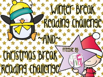 Preview of Reading Challenge for Winter Break and Christmas Break {Freebie!}