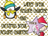 Reading Challenge for Winter Break and Christmas Break {Freebie!}
