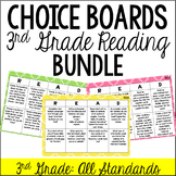 Reading Choice Boards (3rd Grade: Literature and Informati