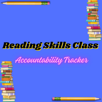 Preview of Reading Class Accountability Chart