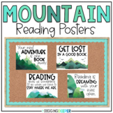 Reading Classroom Posters Mountain Classroom Decor