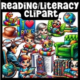 Reading Clipart, Literacy Clipart, Reading and Literacy Clipart