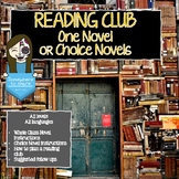 Reading Club: One Novel or Literature Circles (Spanish and