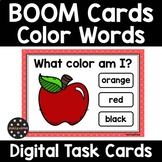 Reading Color Words BOOM Cards