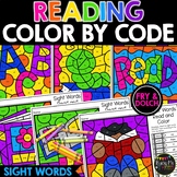 Reading Color by Code High Frequency Words Activity | Book