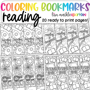 Printable Bookmarks for Kids to Color – Lesson Plans