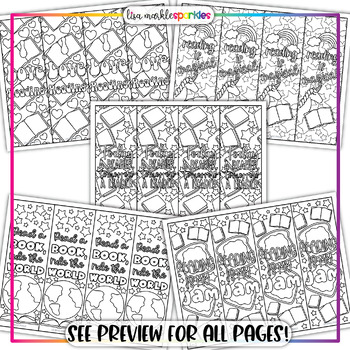 Free Coloring Bookmarks — Liz on Call