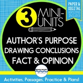 Reading Skills - Conclusions, Facts & Opinions, Author's P