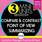 Reading Skills Compare and Contrast, Summarizing, POV (Pap