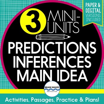Preview of Reading Passages and Questions Main Idea, Inferences, Predicting -Google Options