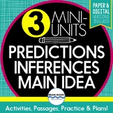 Reading Passages and Questions Main Idea, Inferences, Pred