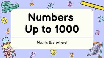 Preview of Reading, Composing & Decomposing Numbers Up To 1000 - Ontario Grade 3 Numbers