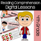 Reading Comprehension 4th Grade Google Slides | Guided Rea