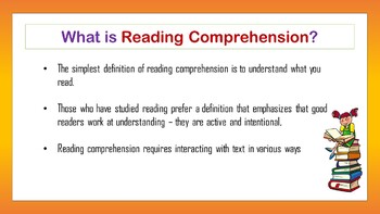 Preview of Reading Comprehension
