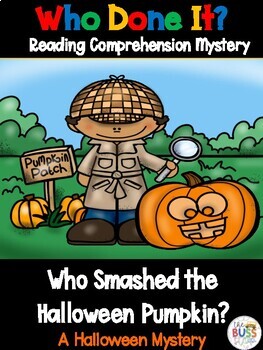 Preview of Reading Comprehension- A Halloween Mystery