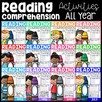Preview of Reading Comprehension Activities (The Bundle)