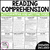 Reading Comprehension Activities - Information Reports wit