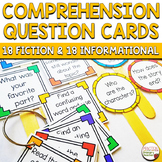 Reading Comprehension Activities Question Cards