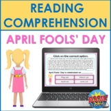 Reading Comprehension: April Fools' Day BOOM CARDS