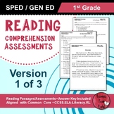 Reading Comprehension Assessments (1st) Version 1