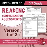 Reading Comprehension Assessments (3rd) Version 1