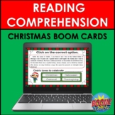 Reading Comprehension BOOM CARDS: CHRISTMAS