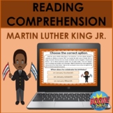 Reading Comprehension BOOM CARDS: Martin Luther King Jr./B