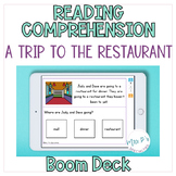 Reading Comprehension BOOM™️ Cards: A Trip To The Restaurant