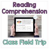 Reading Comprehension BOOM™️ Cards: Class Field Trip